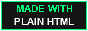 Made with plain HTML
